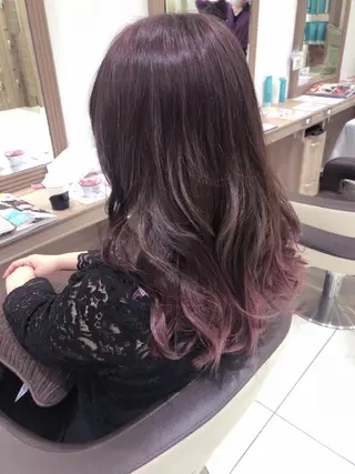 セミロング カラー 中村 和貴 ＜Ash津田沼＞のヘアスタイル