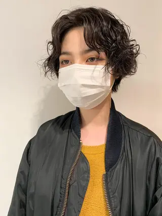 ショート パーマ tension 【テンション】のヘアスタイル