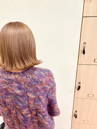 ミディアム カラー 【PDfino大通】 サクラ.のヘアスタイル