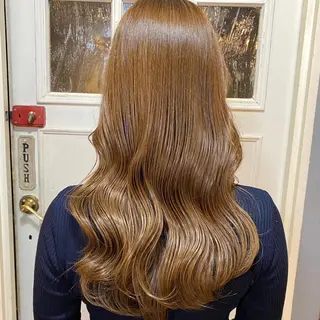 ロング カラー BRITS 渡辺 菜々子のヘアスタイル