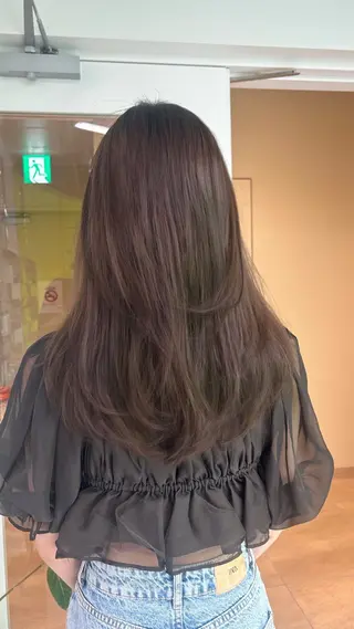 ロング ♡くすみトレンド ♡Rikutoのヘアスタイル