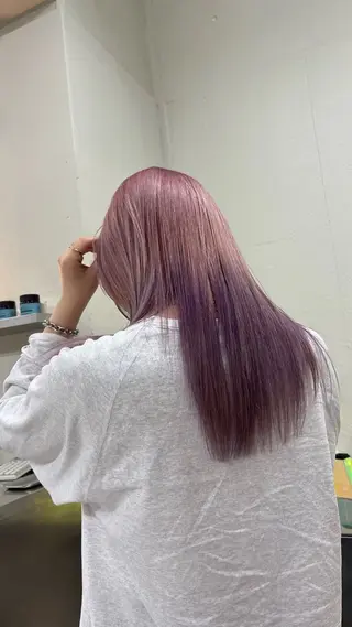 セミロング Ren /北堀江のヘアスタイル