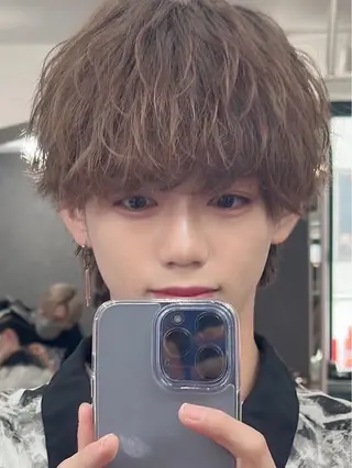 カラー パーマ メンズ メンズ美容師鎌田 丞のヘアスタイル