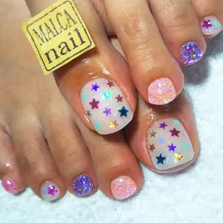 ネイル メンズ カラー マツエク・マツパ パーマ ヘアアレンジ MALCAnail(マルカネイル)所属・荒木 莉奈のネイルデザイン