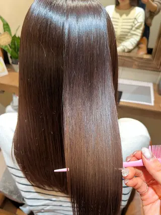 ミディアム end roll りんのヘアスタイル