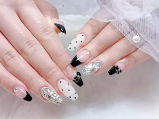 ネイル 長さだし/持込/ ins風ネイル/Umのネイルデザイン