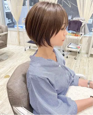 ショート 小野 明日香のヘアスタイル