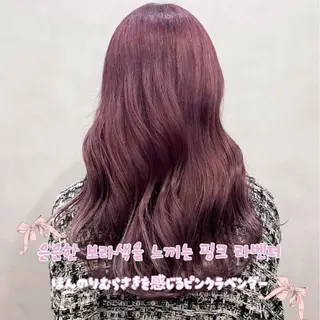 ロング カラー 한국 스타일ෆ˚* 🎀オビツメイ🎀のヘアスタイル