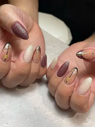 ネイル nail&eyelash mate所属・京都/東向日/桂 ayumiのネイルデザイン