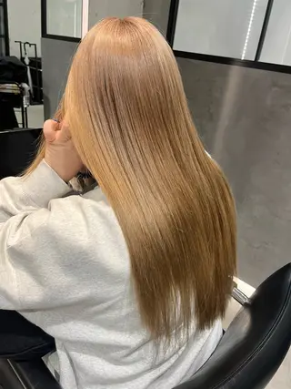 ロング カラー Juna✂️ レイヤー / ボブのヘアスタイル