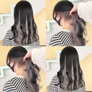 カラー 渋谷:インナーカラー ／🍒エリカ🍒のヘアスタイル