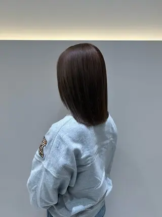 ミディアム カラー レイヤーカット/ ダブルカラー/たくみのヘアスタイル