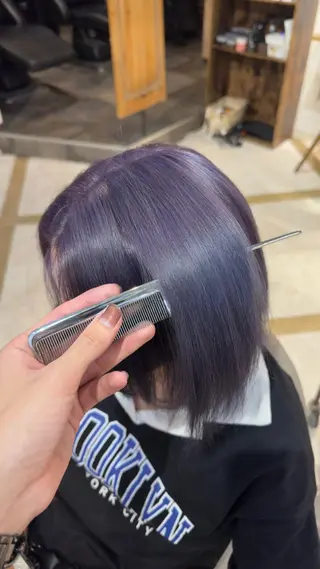 ショート カラー せいと/ウルフ/ ハイトーン/インナーのヘアスタイル