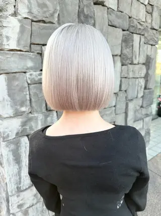 ミディアム カラー 鈴木 ねねのヘアスタイル