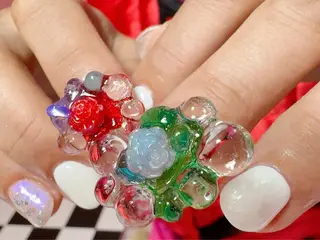 ネイル Nail Atelier IamI所属・アイアムアイ 大村磨衣のネイルデザイン