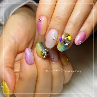 ネイル ネイル/耳つぼ /新ホワイトニングのネイルデザイン