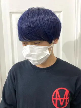 ショート カラー メンズ kai .のヘアスタイル