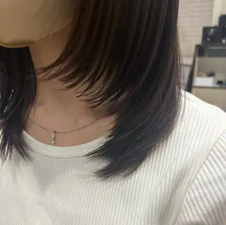 ミディアム 🍊小川実里🍊 /カラーレイヤーのヘアスタイル