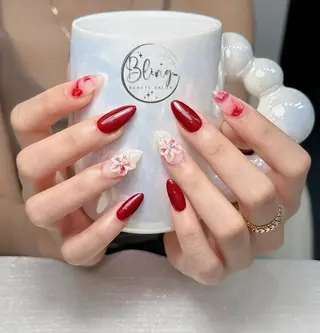 ロング Bling Salonのネイルデザイン