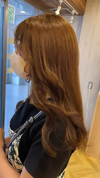 セミロング カラー Agu  hair you所属・♡ yumaのヘアスタイル