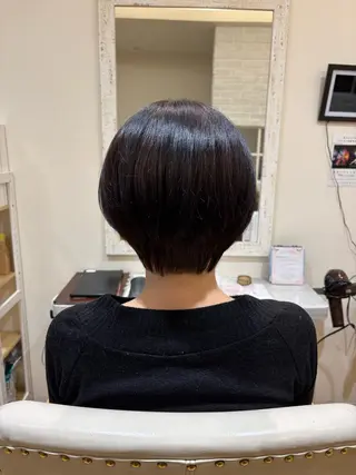 ショート C-LOOP UNITED ATELIER所属・似合わせカット /ニュアンスパーマのヘアスタイル