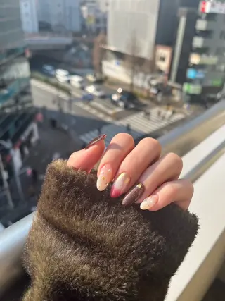 ネイル 【ｱﾝｼﾞｪﾘｶﾐ ｯｼｪﾙ】Maedaのネイルデザイン