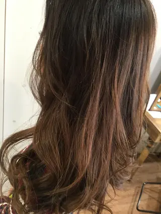 セミロング moku所属・【mokuオーナー】 ちはるのヘアスタイル