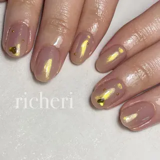 ミディアム ネイル richeri beautyのネイルデザイン