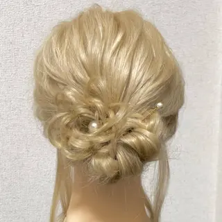 ロング 💝ヘアアレンジ/ダ ブルカラー💝みさきのヘアスタイル