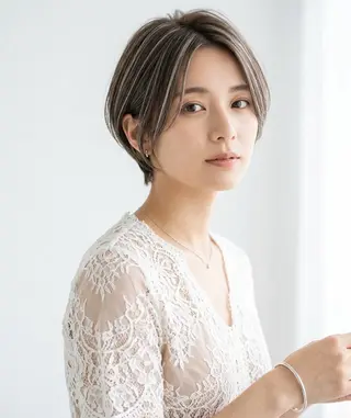 ショート デュファブル　高橋 慶一のヘアスタイル