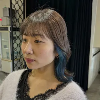 ミディアム 🐥Homie/ yuna🐥のヘアスタイル