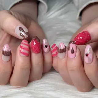 ネイル 🐕‍🦺Yappy 💗A-tanのネイルデザイン