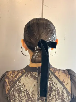 ヘアアレンジ Iris by artina 武蔵小杉店【イリス バイ アルティナ】所属・🎼レイヤー/顔周り カット/nene♬のヘアスタイル