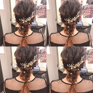 ミディアム ヘアアレンジ 🌷MAYU 🌷のヘアスタイル
