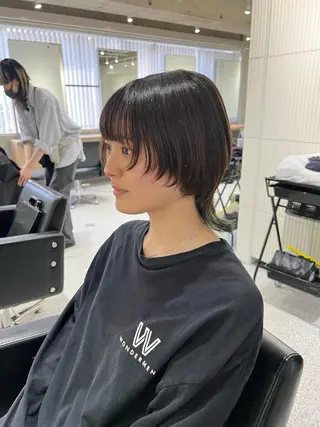 ショート 🐺立川のウルフ屋 さん🐺おかみ🐺のヘアスタイル