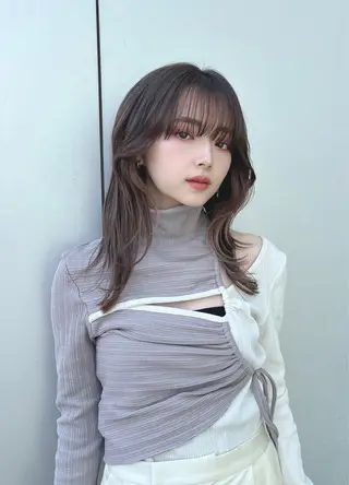 セミロング 🌫️大人韓国ヘア 🌫️naoyaのヘアスタイル