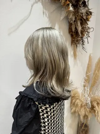 ミディアム カラー タカノ ユラ bisou hairのマツエク・マツパデザイン