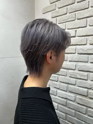 ショート カラー メンズ hozumi bilanciaのヘアスタイル