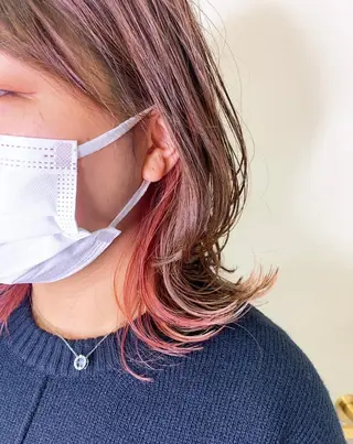 ミディアム 大垣 りょうすけのヘアスタイル