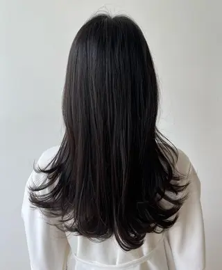 ロング 暖色カラー/似合わせ カット/名古屋/辻のヘアスタイル