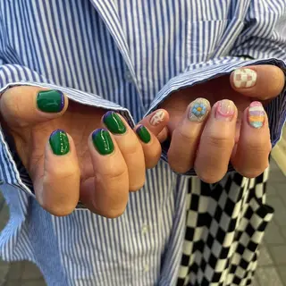 ネイル メンズ/艶髪/カラー サクラ🌸のヘアスタイル