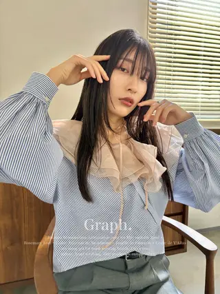 ミディアム Graph. （グラフ）立川🪽✨のヘアスタイル