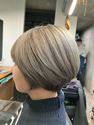 ショート メンズパーマ shell 宮下のヘアスタイル