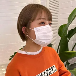 ショート MiRI💜地毛級 エクステ✖似合わせ技のヘアスタイル