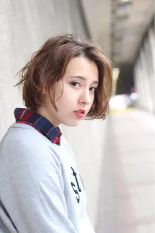 ショート 【髪質改善】Cyan 中村ちゅんみのヘアスタイル