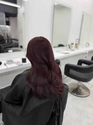 ロング カラー 🤍レイヤー/顔周り /hirari🤍のヘアスタイル