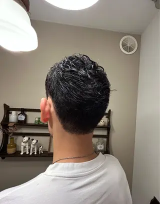 メンズ Masaki ブリーチカラーのヘアスタイル