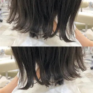 カラー 東梅田エリアカラー ヘアセットNo. 1のヘアスタイル