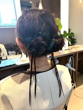 ヘアアレンジ Iris by artina 武蔵小杉店【イリス バイ アルティナ】所属・🎼レイヤー/顔周り カット/nene♬のヘアスタイル