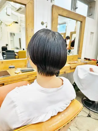 ショート newline銀座所属・👑銀座ショート/ 絶壁補正/金子涼👑のヘアスタイル